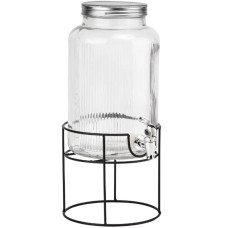 ViO, 5.5 L, Glass Beverage Dispenser on Metal Stand