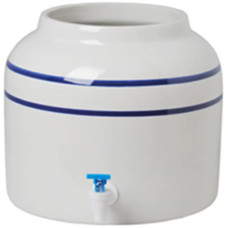 ViO CD-02, Ceramic Water Dispenser, Blue Stripe