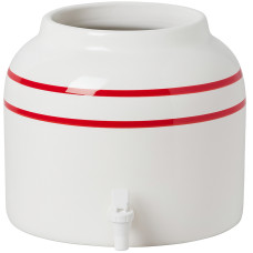 ViO CD-02, Ceramic Water Dispenser, Red Stripe