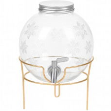 ViO, 6 L, Glass Beverage Dispenser on Metal Stand