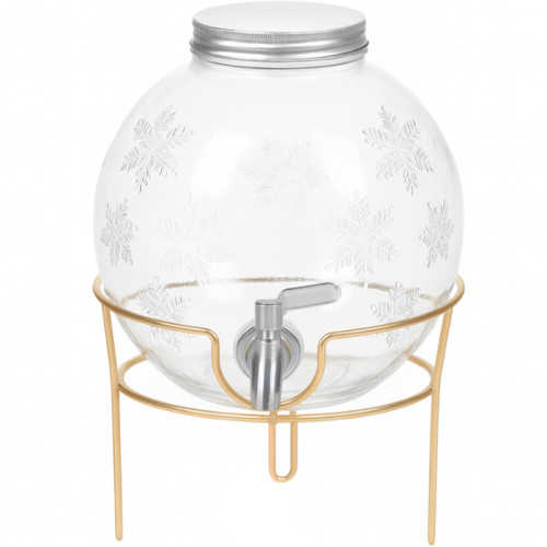 ViO, 6 L, Glass Beverage Dispenser on Metal Stand
