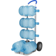 ViO HT-6BA, Two-wheel trolley with handles and platform for moving bottles, aluminum, up to 200 kg