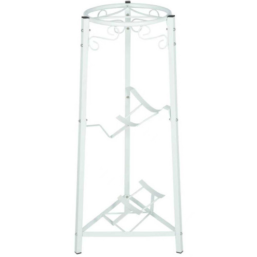 ViO MSD-3, Metal stand for dispenser, floor type, shaped, white