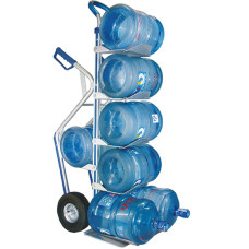 ViO HT-7BA, Two-Wheel Trolley with Handles and Platform for Bottle Transportation, Aluminum, up to 250 kg