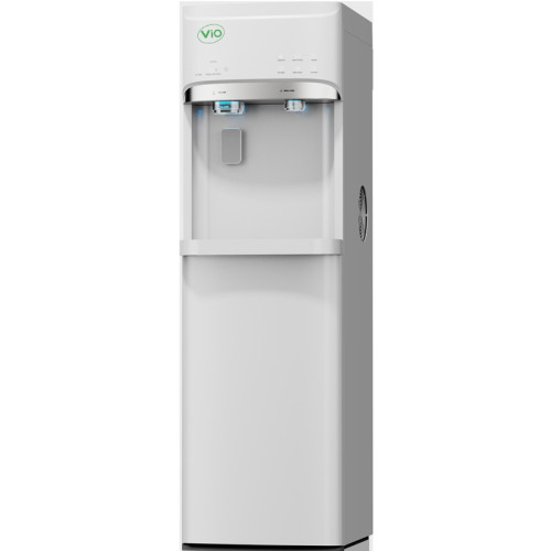 ViO X628 FCBI, Water Dispenser with Ice Maker and Bottom Bottle Loading, Compressor Cooling, White