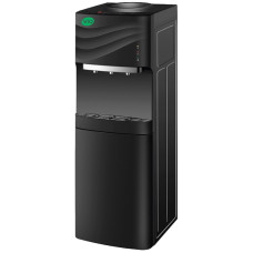 ViO X903-FCF, Water Dispenser with Compressor Cooling system and Refrigerator, Black