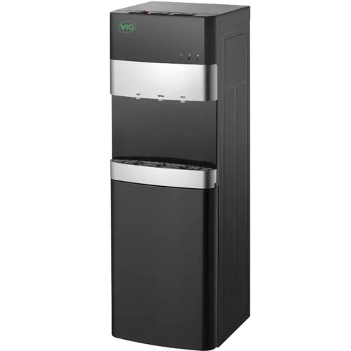 ViO X242-FCB, Water dispenser with compressor cooling and bottom bottle loading, black