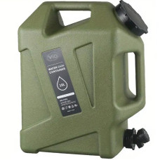 Water Bottle Canister 19 L with Tap and Handle, Green, ViO PET-TG 19L