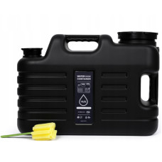 Water Bottle Canister 18.5 L with Tap and Handle, Black, ViO PET-TB 18.5L
