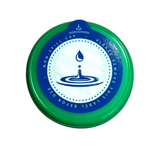 ViO 3C-F, Welded 3-component stopper for 18.9 L bottles with isolon gasket, green
