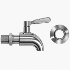 ViO SF-2, Ceramic dispenser tap, metal, silver