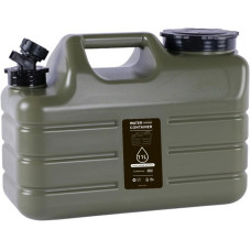 ViO PET-TG 11L, Drinking Water Canister with Tap and Handle 11 l, Green